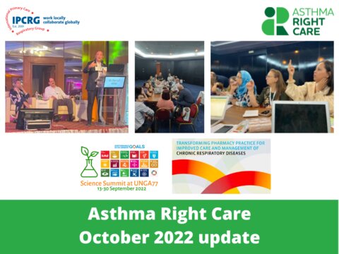 Asthma Right Care - October 2022 Update | IPCRG